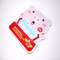Soft drinks packing bags juice spout pouch bottle shape juice packaging bags
