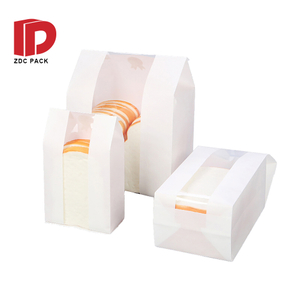 Custom Printed Food Packaging Bread Paper Bag
