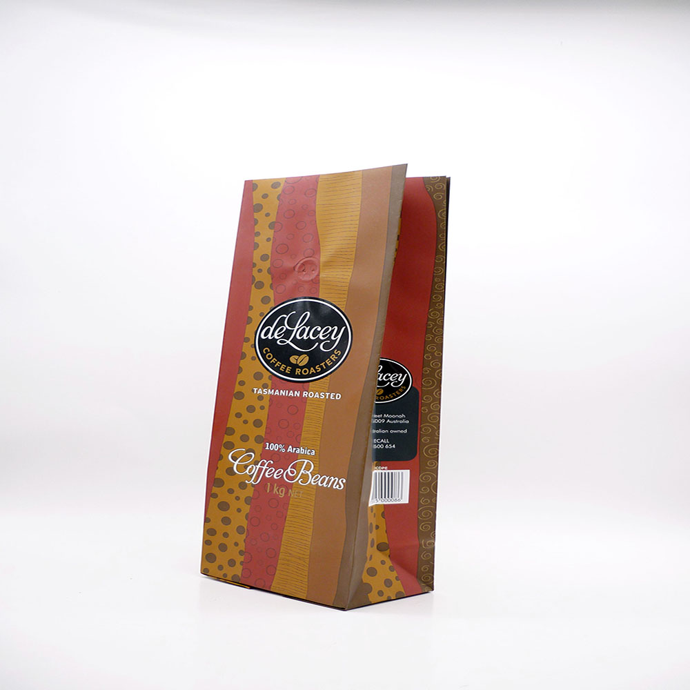 Aluminum foil pouch coffee bags zipper bag food coffee packaging