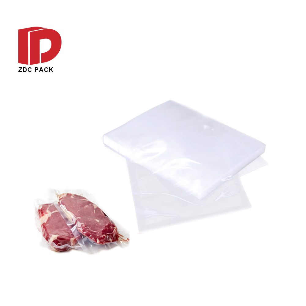 Customized Rugged Plastic Instant Meat Vacuum Frozen Food Packaging Bag