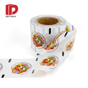 Top quality PE PP Cup sealing lidding film for food jelly yogurt